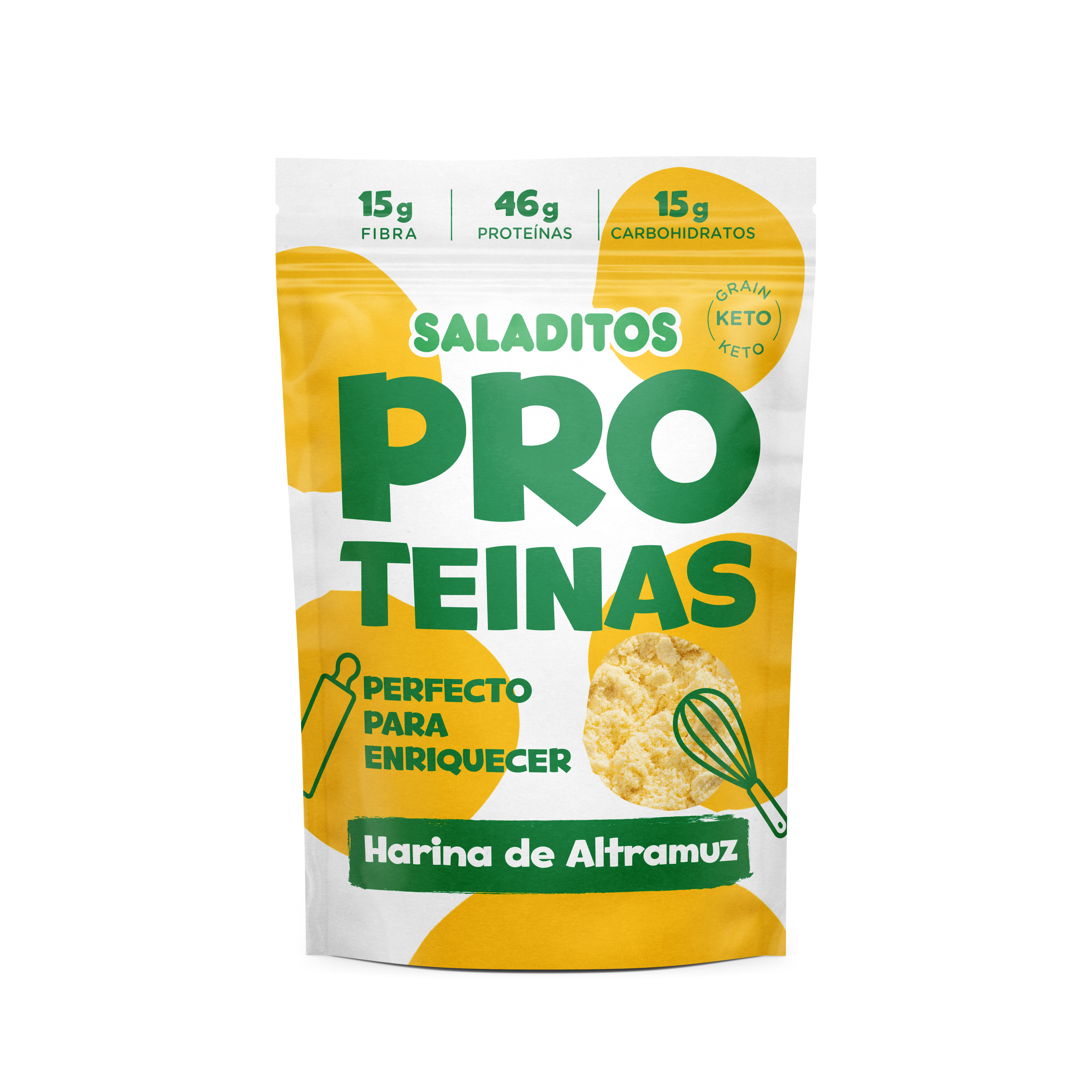 #SaladitosBaking – Harina de Altramuz 2 x 400 g